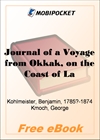 Journal of a Voyage from Okkak, on the Coast of Labrador, to Ungava Bay, Westward of Cape Chudleigh for MobiPocket Reader