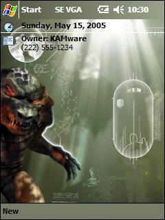 KAMware Brute Force Theme for Pocket PC