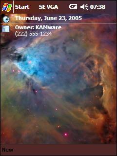 KAMware VGA M42 Theme for Pocket PC