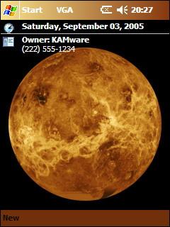 KAMware Venus Theme for Pocket PC