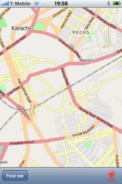 Karachi Street Map