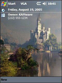 King Authors Palace Theme for Pocket PC