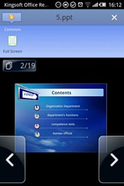 Kingsoft Office Reader for Android Free