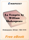 La Tempete for MobiPocket Reader