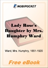 Lady Rose's Daughter for MobiPocket Reader