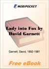 Lady into Fox for MobiPocket Reader