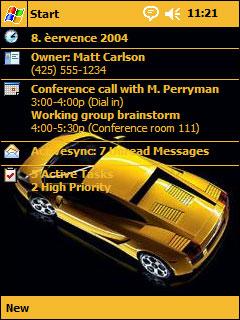 Lamborghini Gallardo 03 Theme for Pocket PC