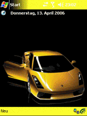 Lamborghini Gallardo Theme for Pocket PC