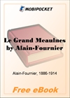 Le Grand Meaulnes for MobiPocket Reader