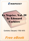 Le Negrier, Vol. IV Aventures de mer for MobiPocket Reader