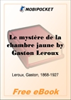 Le mystere de la chambre jaune for MobiPocket Reader