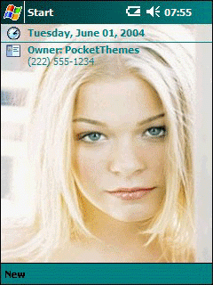 LeAnn Rimes 06 Animated Theme for Pocket PC