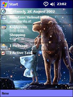 Leo Animated Theme for Pocket PC