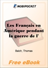 Les Francais en Amerique pendant la guerre de l'independance des Etats-Unis 1777-1783 for MobiPocket Reader