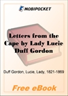 Letters from the Cape for MobiPocket Reader