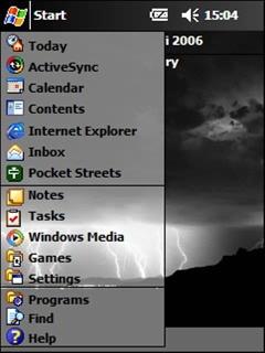 Lightning bb Theme for Pocket PC