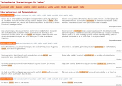 Linguatools context dictionary German-Czech - Firefox Addon