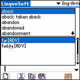 LingvoSoft Dictionary English - Armenian for Palm OS
