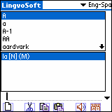 LingvoSoft Talking Dictionary 2006 English - Spanish for Palm OS