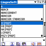 LingvoSoft Talking Dictionary 2006 French - Polish for Palm OS