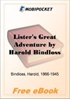 Lister's Great Adventure for MobiPocket Reader