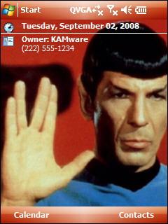 Live Long and Prosper Theme for Pocket PC