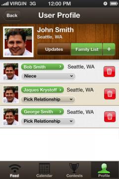 LiveFamily for iPhone