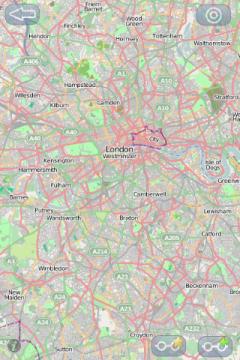 London Offline Street Map