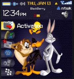 Looney Toons Theme for BlackBerry