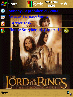 Lord of The Rings 2 JM Theme for Pocket PC