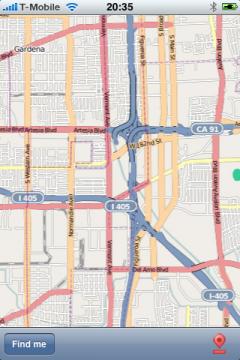 Los Angeles Street Map