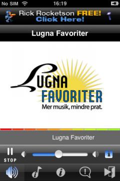 Lugna Favoriter (iPhone)