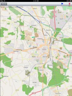 Luneburg Street Map for iPad