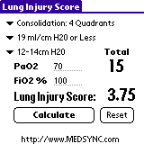 Lung Injury Score
