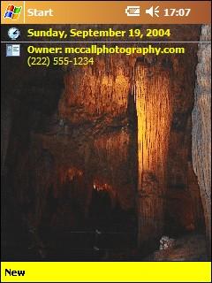 Luray Caverns 02 Theme for Pocket PC