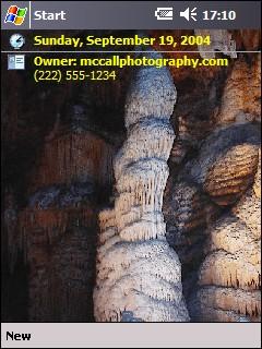 Luray Caverns 03 Theme for Pocket PC