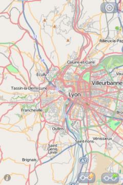 Lyon Offline Street Map