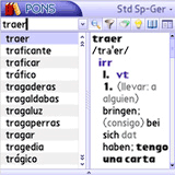 MSDict PONS Standardworterbuch Spanisch (Palm OS)