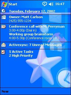 MSN Desktop Theme for Pocket PC