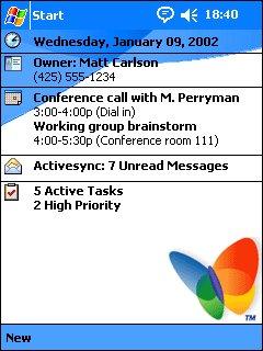 MSN Theme for Pocket PC