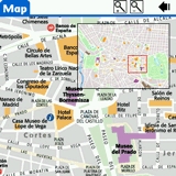 Madrid DK Eyewitness Top 10 Travel Guide & Map (Palm OS)