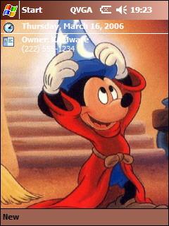 Magic Mickey Theme for Pocket PC