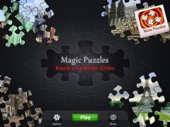 Magic Puzzles: Black and White Cities (iPad)