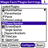 MagicText for Palm OS