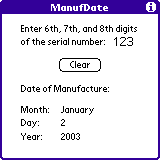 ManufDate