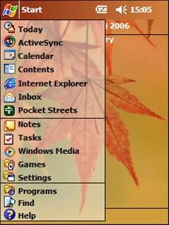 Maple bb Theme for Pocket PC