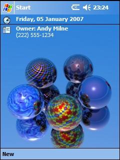 Marbles AMF Theme for Pocket PC
