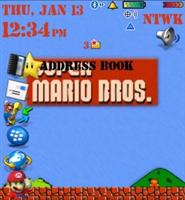 Mario Theme for Blackberry 8100 Pearl