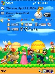 Mario 'n Friends Theme for Pocket PC