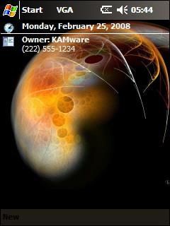 Martian Missile Defense Theme for Pocket PC